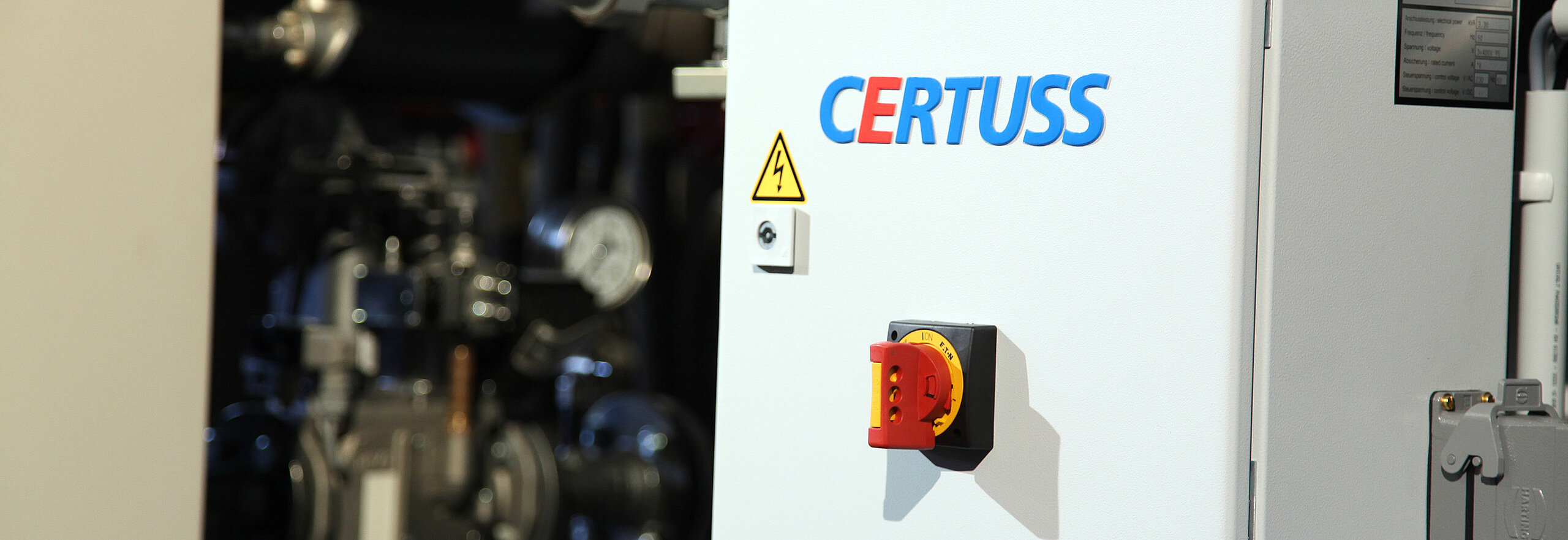 CERTUSS Steam generator switching unit