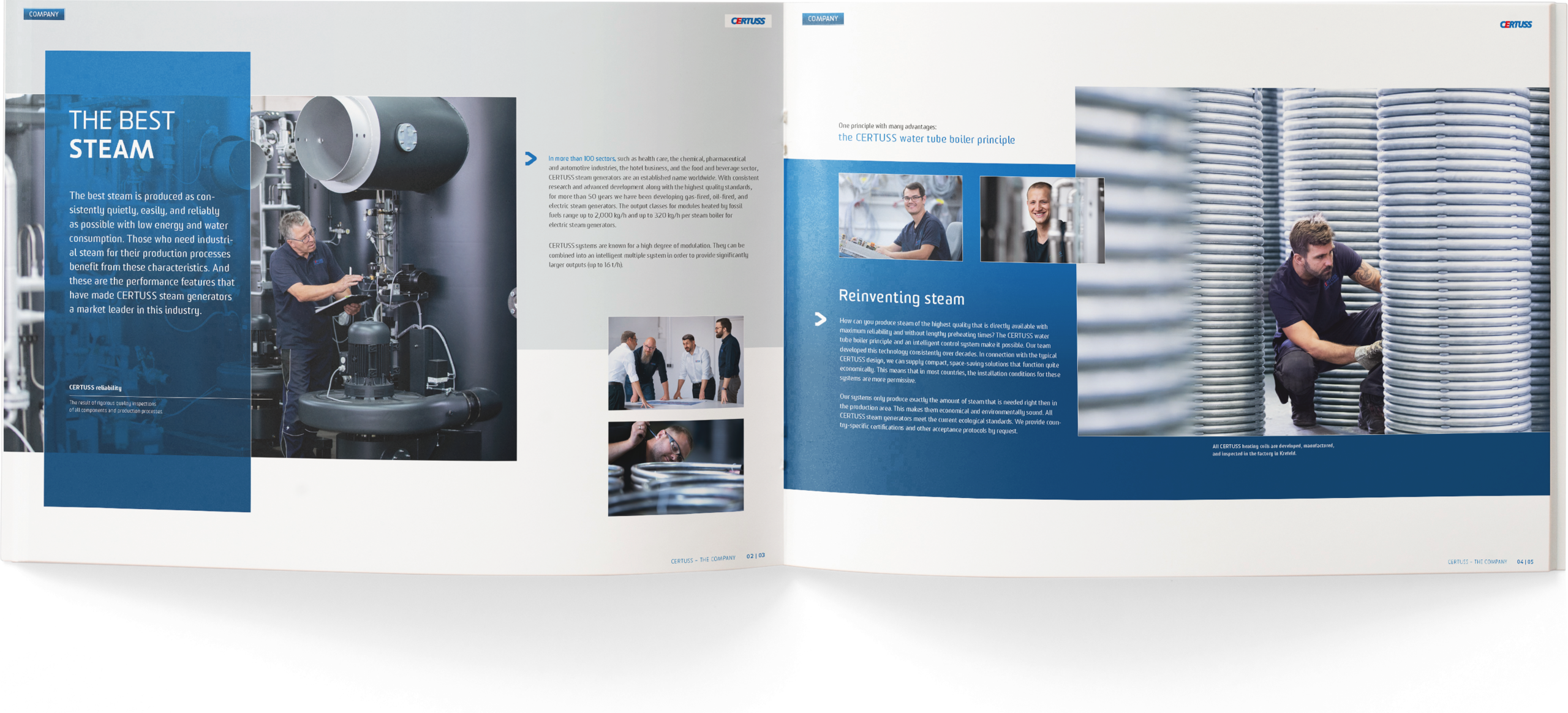 Preview of our CERTUSS Productbrochure